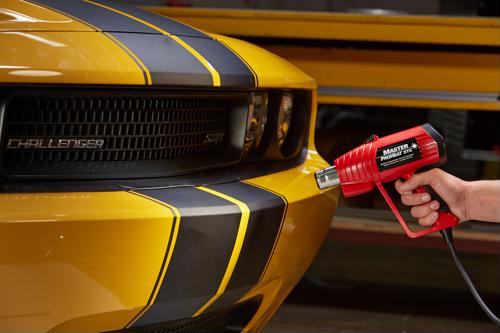 Why you need a heat gun for car wrapping projects - Master